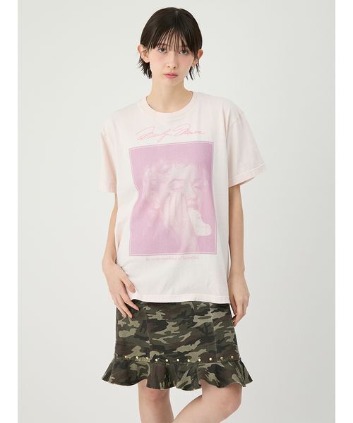 LILY BROWN(リリーブラウン)の「【LILY BROWN×GOOD ROCK SPEED×Marilyn Monroe】ヴィンテージフォトTシャツ(Tシャツ/カットソー・レディース・ピンク・F)」の7枚目の写真