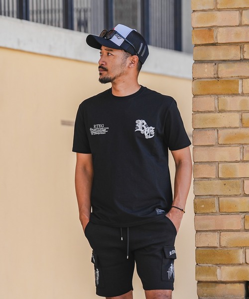 adamsJUGGLER（アダムスジャグラー）の「RTEGモノ/ローズティー（Tシャツ/カットソー・メンズ・ホワイト/ブラック・S/M/L/XL/XXL）」の17枚目の写真