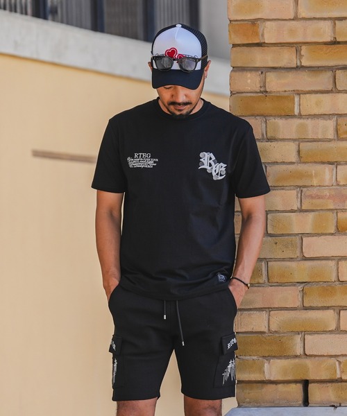 adamsJUGGLER（アダムスジャグラー）の「RTEGモノ/ローズティー（Tシャツ/カットソー・メンズ・ホワイト/ブラック・S/M/L/XL/XXL）」の18枚目の写真