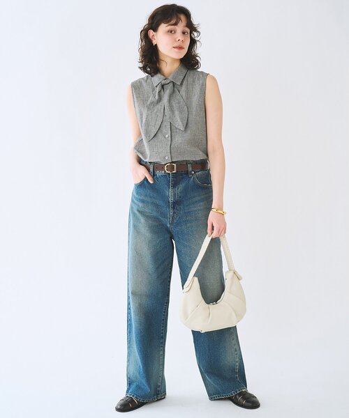 Whim Gazette(ウィムガゼット)の「【GEMINI】ストレートDENIMパンツ(デニムパンツ・レディース・ブルー・FREE)」の11枚目の写真