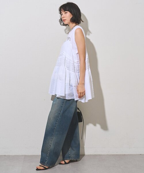 Whim Gazette(ウィムガゼット)の「【GEMINI】ストレートDENIMパンツ(デニムパンツ・レディース・ブルー・FREE)」の17枚目の写真