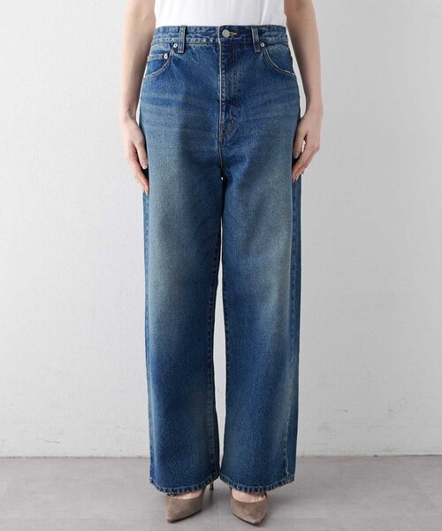 Whim Gazette(ウィムガゼット)の「【GEMINI】ストレートDENIMパンツ(デニムパンツ・レディース・ブルー・FREE)」の21枚目の写真