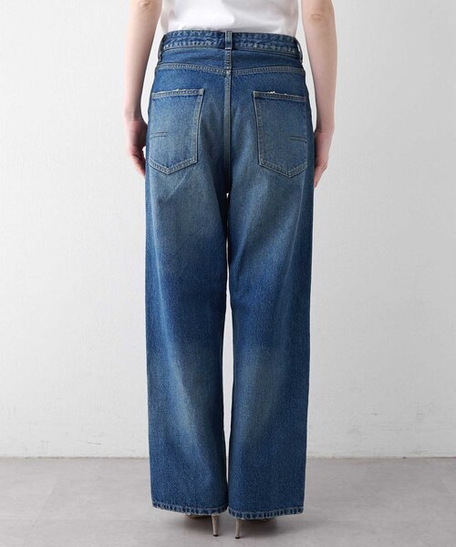 Whim Gazette(ウィムガゼット)の「【GEMINI】ストレートDENIMパンツ(デニムパンツ・レディース・ブルー・FREE)」の3枚目の写真