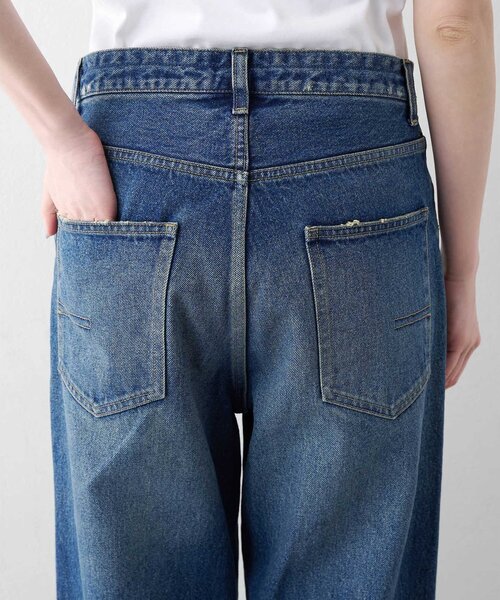 Whim Gazette(ウィムガゼット)の「【GEMINI】ストレートDENIMパンツ(デニムパンツ・レディース・ブルー・FREE)」の4枚目の写真