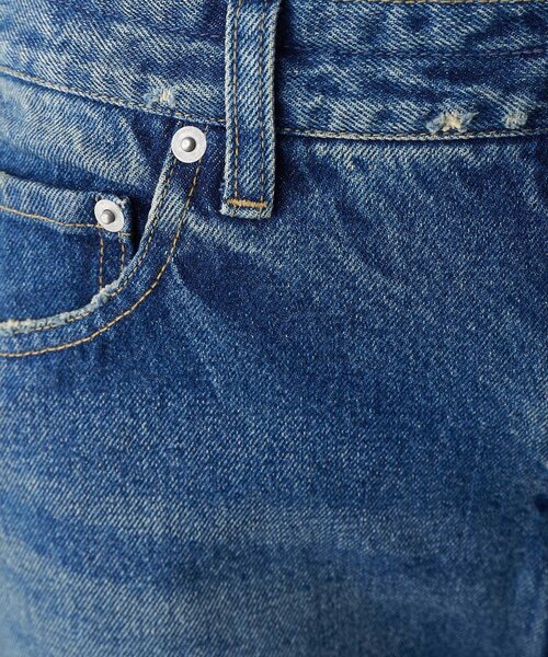 Whim Gazette(ウィムガゼット)の「【GEMINI】ストレートDENIMパンツ(デニムパンツ・レディース・ブルー・FREE)」の6枚目の写真