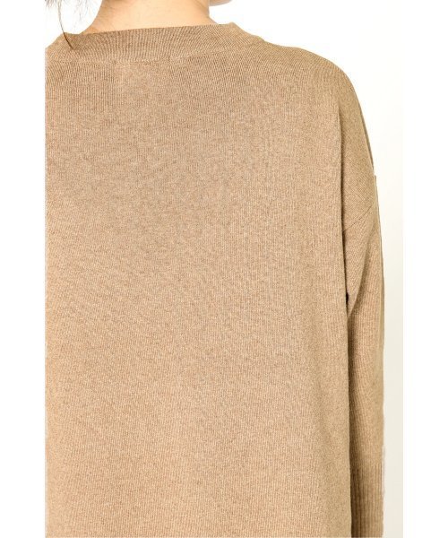 SLOBE IENA（スローブイエナ）の「12GG C/CA スリットニットワンピース◆（ワンピース・レディース・ブラック/ベージュ・FREE）」の16枚目の写真