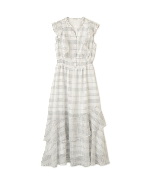 JILL by JILL STUART（ジルバイジルスチュアート）の「ランダムティアードシャツワンピース（ワンピース・レディース・ホワイト系その他/ブルー/ブラック系その他・FREE）」の15枚目の写真