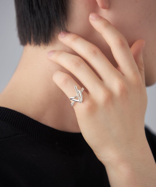 Jouete（ジュエッテ）の「[WEB LIMITED] リング ハート（リング・レディース・シルバー・15号/13号/11号/9号）」の8枚目の写真