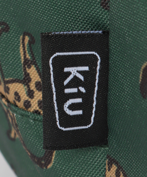 KiU(キウ)の「【KiU/キウ】 MULTI WAY DRW BAG(バックパック/リュック・レディース・ブラック/グリーン・FREE)」の3枚目の写真