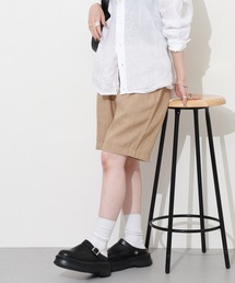 リネンタッチショートパンツ
