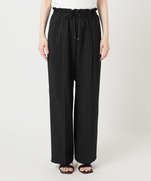 Spick & Span(スピックアンドスパン)の「ドライタッチドロストイージータックパンツ(スラックス・レディース・ブラック/ブラウン・38/36)」の14枚目の写真