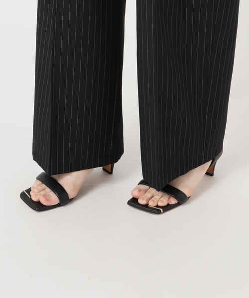 Spick & Span(スピックアンドスパン)の「ドライタッチドロストイージータックパンツ(スラックス・レディース・ブラック/ブラウン・38/36)」の22枚目の写真