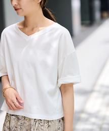 FRAMeWORK | ≪汗染み防止≫NANO-SHEER ZERO 2WAYTee(Tシャツ/カットソー)