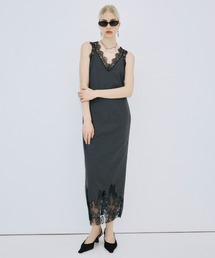 TWO SIDE LACE DRESS/トゥーサイドレースドレス（ワンピース）｜JOSE