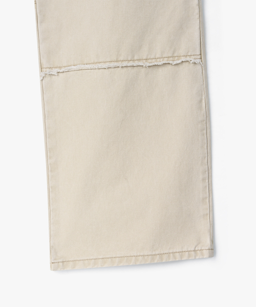 WEST GRAND BOULEVARD(ウエストグランドブルバード)の「カットオフヴィンテージルーズストレートパティグパンツ WASHED BEIGE(その他パンツ・メンズ・その他・MEDIUM/LARGE/X-LARGE)」の6枚目の写真