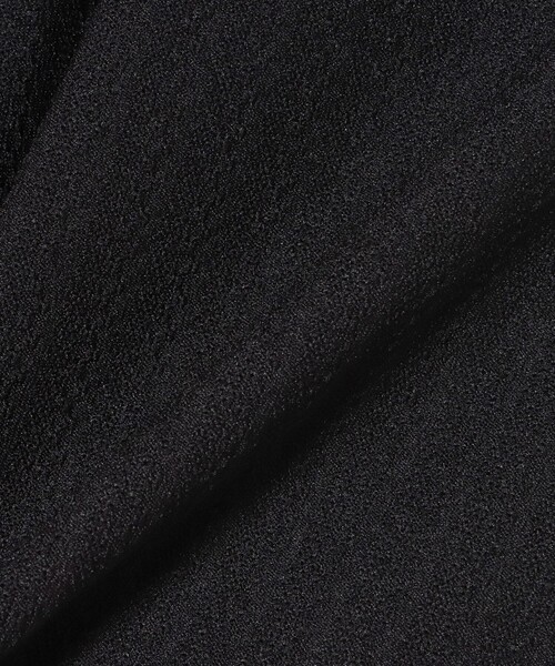 BEAMS GOLF(ビームスゴルフ)の「〈WOMEN〉PURPLE LABEL / ジャカード ストライプ シャツ(ポロシャツ・レディース・ブラック/ネイビー・SMALL/LARGE/MEDIUM)」の10枚目の写真