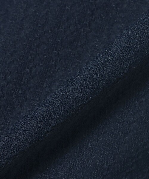 BEAMS GOLF(ビームスゴルフ)の「〈WOMEN〉PURPLE LABEL / ジャカード ストライプ シャツ(ポロシャツ・レディース・ブラック/ネイビー・SMALL/LARGE/MEDIUM)」の13枚目の写真