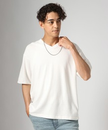 ピグメントVネックTシャツ