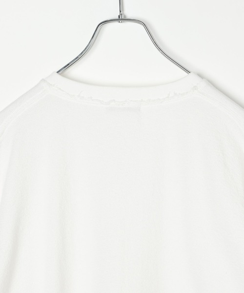 BAYFLOW(ベイフロー)の「ピグメントVネックTシャツ(Tシャツ/カットソー・メンズ・チャコール/オフホワイト・MEDIUM/LARGE)」の9枚目の写真