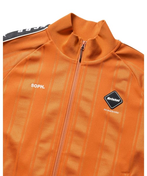 F.C.Real Bristol(エフシーレアルブリストル)の「SHADOW WEAVE STRIPE JACKET(ブルゾン・メンズ・オレンジ/ブラック/チャコールグレー・MEDIUM/LARGE/X-LARGE/SMALL)」の8枚目の写真