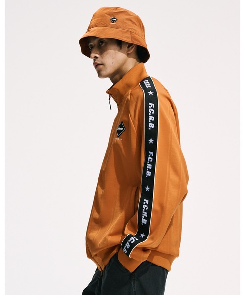F.C.Real Bristol(エフシーレアルブリストル)の「SHADOW WEAVE STRIPE JACKET(ブルゾン・メンズ・オレンジ/ブラック/チャコールグレー・MEDIUM/LARGE/X-LARGE/SMALL)」の4枚目の写真