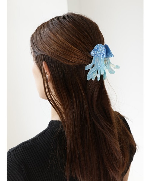 Edit Sheen(エディットシーン)の「海モチーフヘアクリップ(ヘアゴム・レディース・ブルー/パープル/サックスブルー/ライトピンク・FREE)」の6枚目の写真