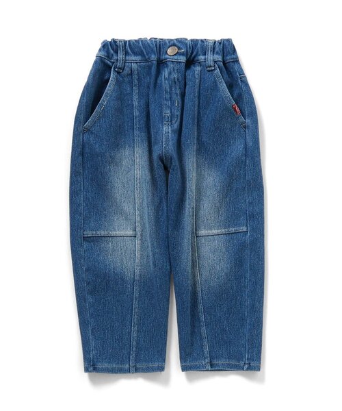 F.O.KIDS(エフオーキッズ)の「デニムニットパンツ(その他パンツ・キッズ・ネイビー/ブルー・130/140/120/90/80/110/100)」の1枚目の写真