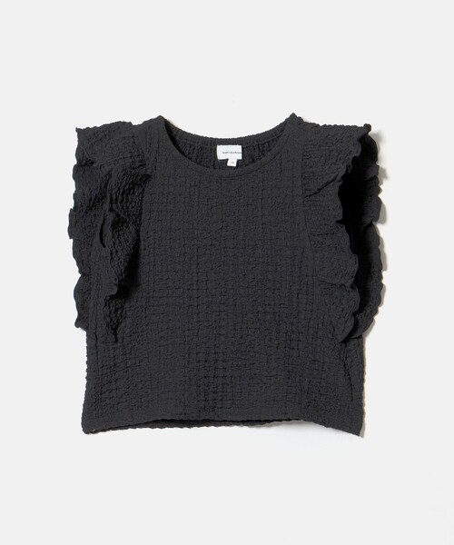 green label relaxing(グリーンレーベルリラクシング)の「プクプク フリル セットアップ / キッズ 100cm-130cm(セットアップ・キッズ・ブラック/ライラック・100cm/110cm/130cm/120cm)」の19枚目の写真