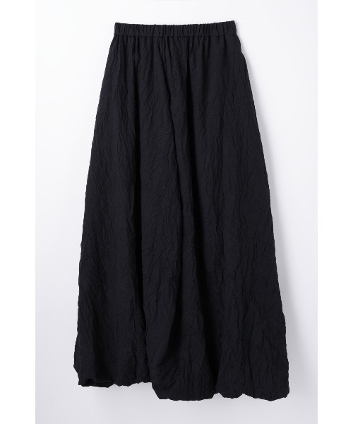 ENFOLD(エンフォルド)の「ORB BALLOON-SKIRT(スカート・レディース・ブラック・38/36)」の1枚目の写真