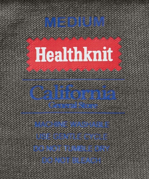 Healthknit(ヘルスニット)の「<Healthknit × CGS.>2ボタン ヘンリーネック Tシャツ(Tシャツ/カットソー・メンズ・ホワイト/ライトブルー/ダークグレー・L/M/S)」の15枚目の写真