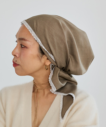IENA LA BOUCLE（イエナラブークル）の「IENA LA BOUCLE CU/PLソフトビエラスカーフ（バンダナ/スカーフ）」