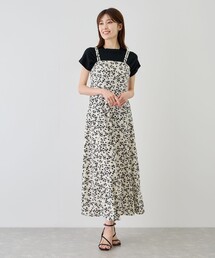花柄キャミソールワンピース