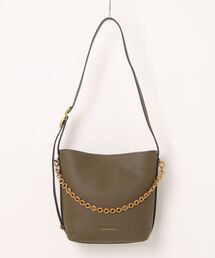 NOLITA ペブルレザー チェーン バケット トートバッグ スモール