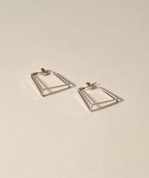 【novice】Square Line Pierce［Stainless］