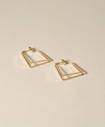 【novice】Square Line Pierce［Stainless］