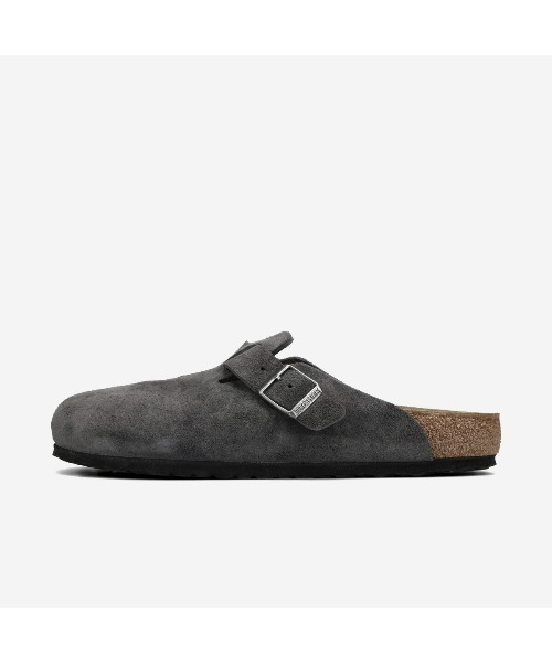 BIRKENSTOCK（ビルケンシュトック）の「BIRKENSTOCK BOSTON SUEDE LEATHER -REGULAR- / ビルケンシュトック ボストン スエードレザー レギュラーフィット / BKS-1031676（サンダル・メンズ・グレー・39/44/43/42/41/40）」の4枚目の写真