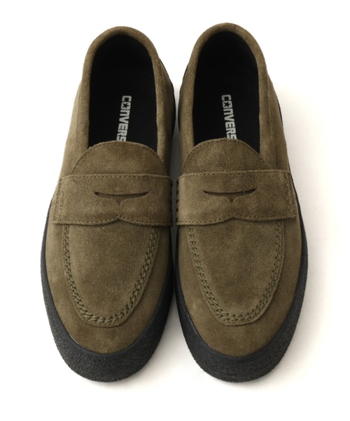 CONVERSE(コンバース)の「CONVERSE CS LOAFER II SK / コンバース CS ローファー Ⅱ SK(スニーカー・メンズ・オリーブ・26.0cm/25.5cm/29.0cm/28.0cm/27.5cm/27.0cm/26.5cm)」の2枚目の写真