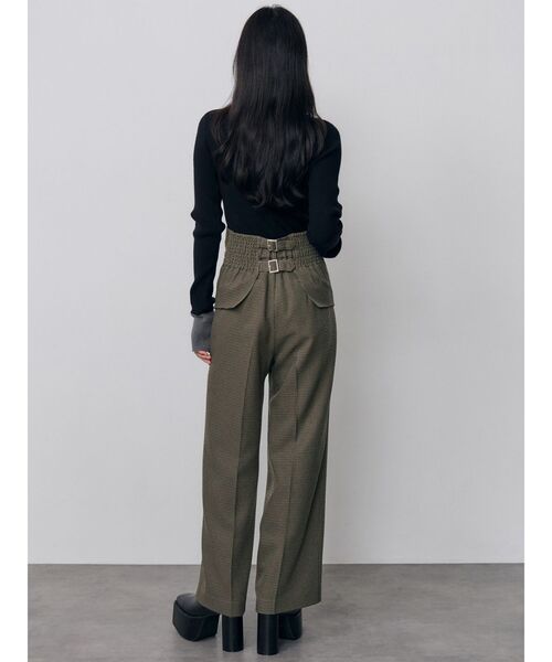 MURUA(ムルーア)の「レイヤードスリーブリブニット(ニット/セーター・レディース・ベージュ/グレー/ブラック/ブルー・FREE)」の8枚目の写真