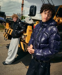 VOLUME HOOD PUFFER JACKET／ボリュームフードパフジャケット
