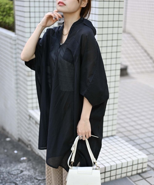 オーバーシルエットシャツ
