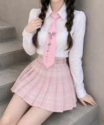 UP START（アップスタート）の「【Bls】【ZA】【Bling Leads】リボンモチーフ カラフルネクタイ(BL)（ネクタイ）」