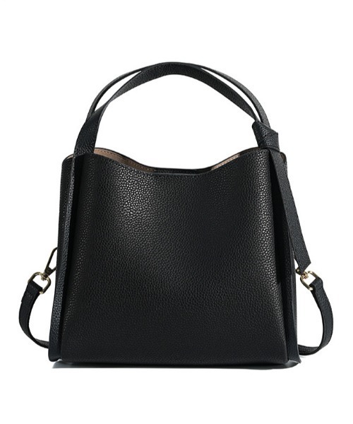 NiiNa(ニーナ)の「【 NiiNa / ニーナ 】高品質牛革2wayソフトバーティカルトートバッグ(トートバッグ・レディース・ブラック/ブラウン・FREE)」の16枚目の写真