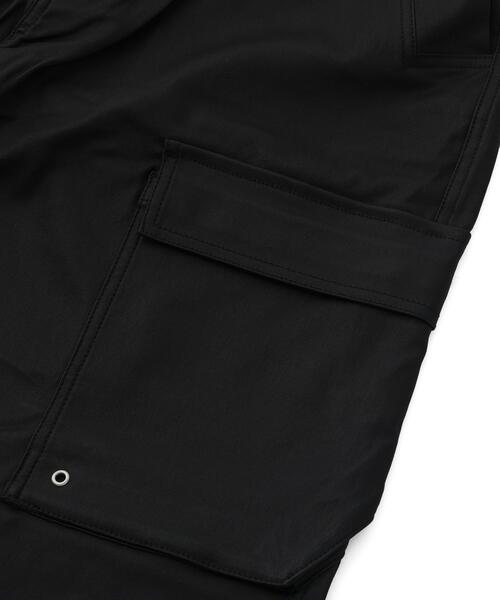 DANKE SCHON(ダンケシェーン)の「【WEB&DEPOT限定】DankeSchon/ダンケシェーン/COATING FLARE CARGO PANT(カーゴパンツ・メンズ・ブラック・S/XL/M/L)」の5枚目の写真