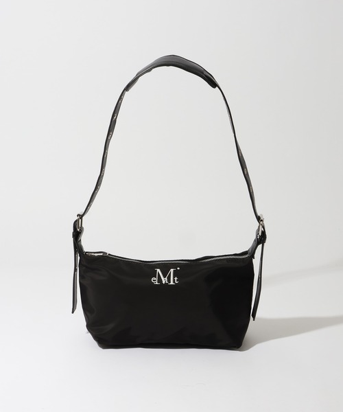 MUCENT(ムセント)の「【MUCENT/ムセント】MOTOR PUNCHING CROSS BAG/モーター パンチング クロス バッグ(ショルダーバッグ・レディース・ブラック・FREE)」の2枚目の写真