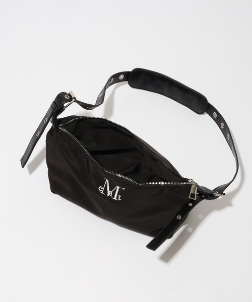 MUCENT(ムセント)の「【MUCENT/ムセント】MOTOR PUNCHING CROSS BAG/モーター パンチング クロス バッグ(ショルダーバッグ・レディース・ブラック・FREE)」の8枚目の写真