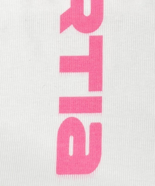 tinkerend(ティンカーエンド)の「【8iuxu_× tinkerend】Vertical Logo Rib Crop Tee / バーティカルロゴリブクロップドTシャツ(Tシャツ/カットソー・レディース・ホワイト系その他/ホワイト系その他2・FREE)」の15枚目の写真