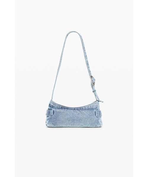 Desigual(デシグアル)の「Heart buckle denim shoulder bag / ハートバックルデニムショルダーバッグ(ショルダーバッグ・レディース・ブラック・FREE)」の3枚目の写真