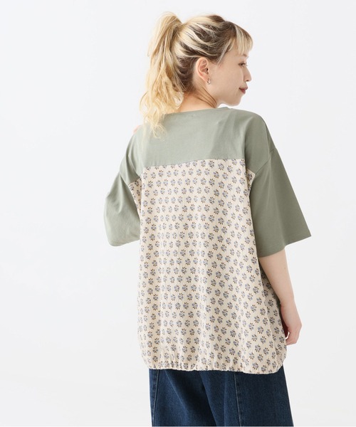 HEART MARKET(ハートマーケット)の「バックバルーンヘムプルオーバー(Tシャツ/カットソー・レディース・ブラック/チャコール/ホワイト/カーキ・FREE)」の4枚目の写真