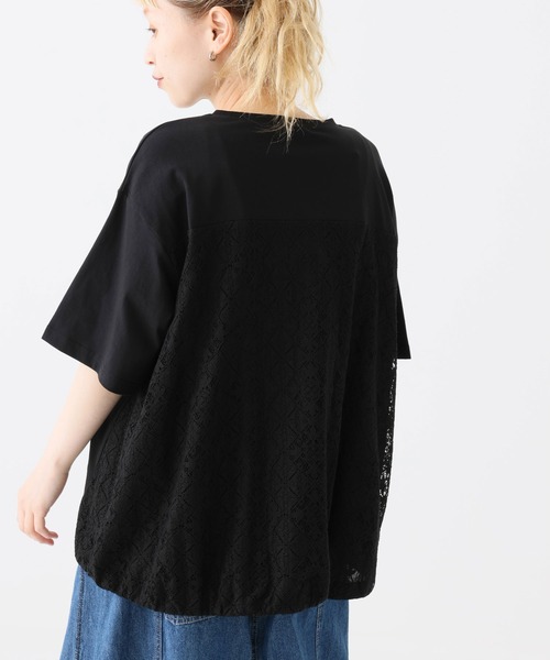 HEART MARKET(ハートマーケット)の「バックバルーンヘムプルオーバー(Tシャツ/カットソー・レディース・ブラック/チャコール/ホワイト/カーキ・FREE)」の2枚目の写真