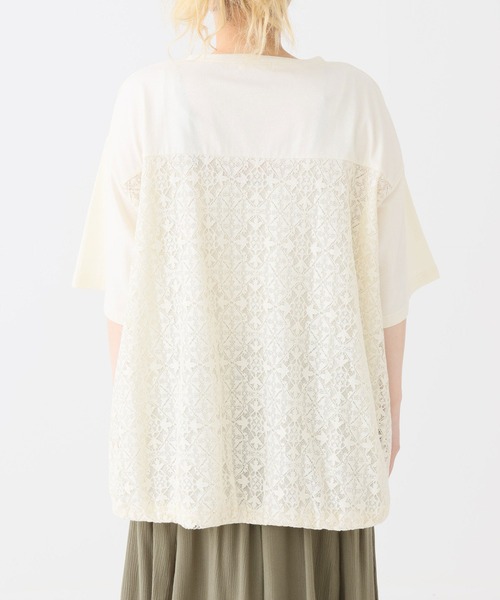 HEART MARKET(ハートマーケット)の「バックバルーンヘムプルオーバー(Tシャツ/カットソー・レディース・ブラック/チャコール/ホワイト/カーキ・FREE)」の13枚目の写真